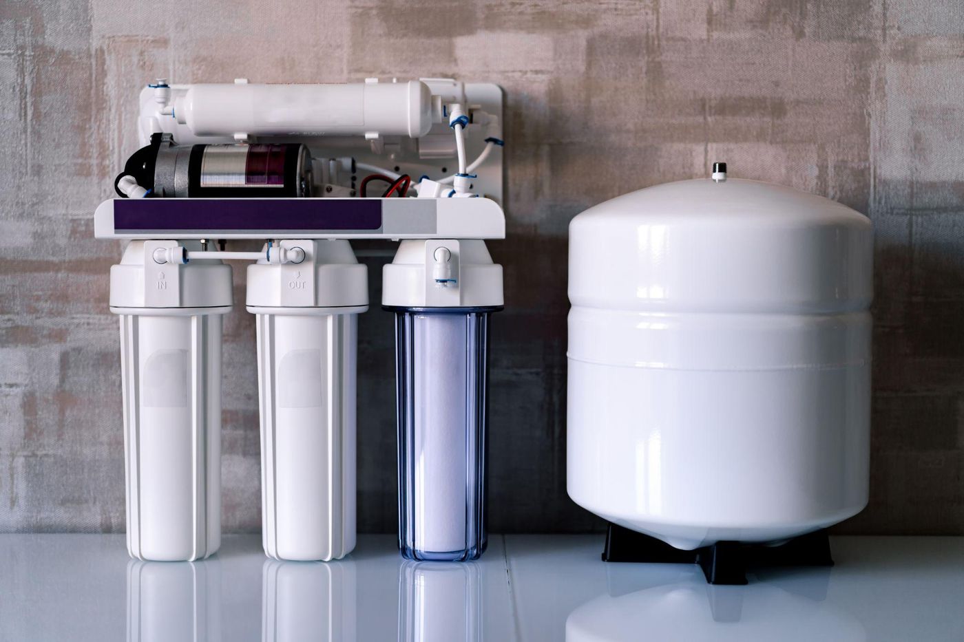 Multi-stage carbon filtration system