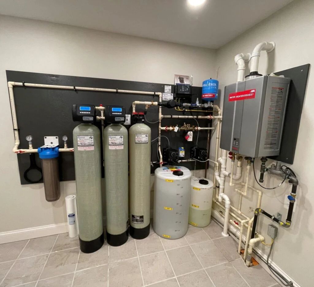 Whole-home water filtration system